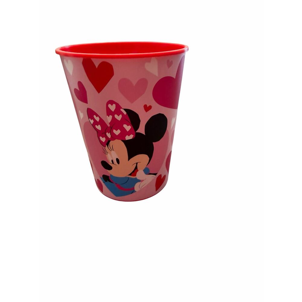 Disney Minnie Mouse Mickey Mouse Reusable Plastic Party Cups Lot of 17 BPA Free